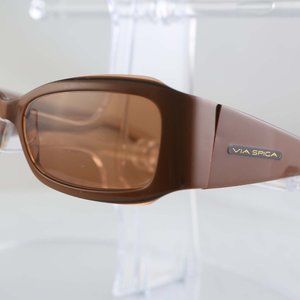 Via Spiga Sunglasses Italy VTG Brown